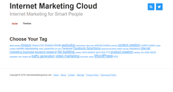 Desktop Screenshot of internetmarketingcloud.com